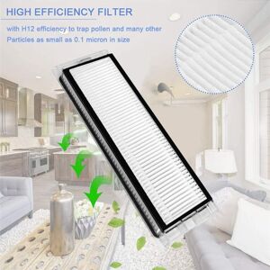 Tlily - 22PCS for Roborock q Revo / P10 A7400RR Vacuum Cleaner Accessory Main Side Brush Hepa Filter Mop Cloths Rag Dust Bag