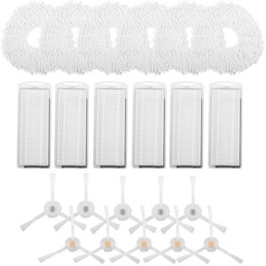Tlily - 22PCS for T10 Sweeping Side Brush Filter Screen Rag Mop Cloth