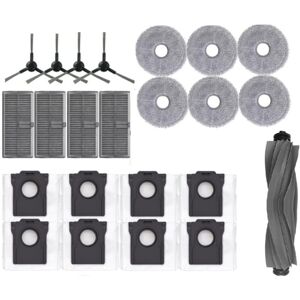 TLILY 23 Pcs Vacuum Cleaner Replacement Parts for L10s Pro Ultra Heat, Main Side Brush, HEPA Filter, Mop, Cloth Dust Bag