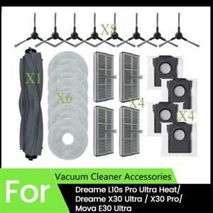 Tlily - 23Pcs Vacuum Parts Main Side Brush Filter Mop Dust Bag