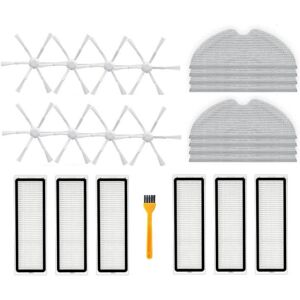 TLILY 23PCS Replacement Parts for Xiaomi Mi Robot Vacuum Mop 2 STYTJ03ZHM Vacuum Cleaner Side Brush Filter Mop Cloth