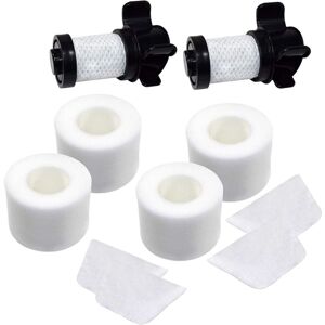 MEMKEY Pack of 2 + 4 filters compatible with Shark IONFlex DuoClean IC205 IF100 IF150 IF160 IF170 IF180 IF251 IF200 IF201 IF202 IF205 replaces XPREMF100,