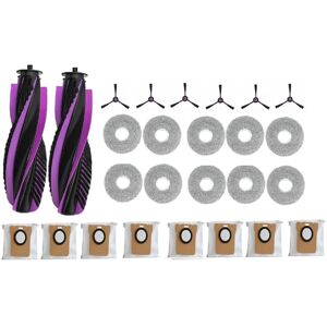 TLILY 26 Pcs for P20 PRO Vacuum Cleaner Accessories Roller Side Brush Mop Pad Dust Bag