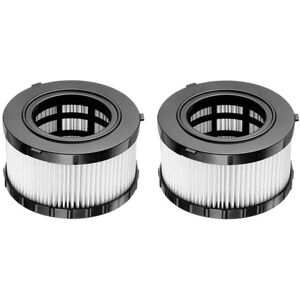 Tlily - 2PCS hepa Filter Replacement for Dewalt DC5151H DC515H DCV517 Wet Dry Vacuum Cleaner Replacement Accessories