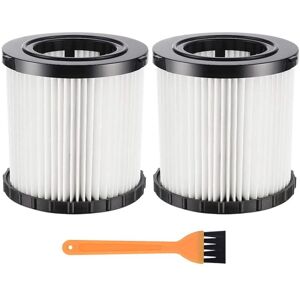 Tlily - 2PCS Vacuum Hepa Replacement Filter for DCV580 DCV581H DCV5801H Wet/Dry Vacuum, Washable and Reusable