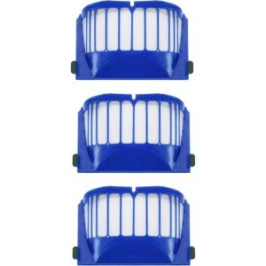 Sjqka - 3-Pack hepa Filter Kit for iRobot Roomba 500 and 600 Series Vacuum Cleaners (550, 560, 650, 620)