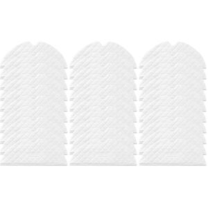 TLILY 30Pcs Disposable Mop Cloth for Xiaomi Mijia 1C/ 2C/1T /Dreame D9 L10Pro Vacuum Cleaner Replacement Parts Rag