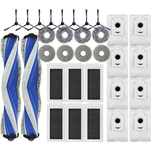 TLILY 32PCS for X5 OMNI / PRO Vacuum Cleaner Parts Mop Cloth Filter Main Side Brush