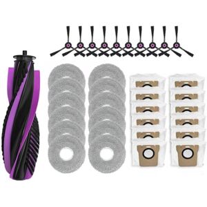 TLILY 35PCS Washable Main Side Brush Mop Cloth Dust Bag Replacement Parts for P20 Pro Robot Vacuum Cleaner Accessories