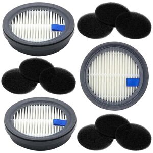 TLILY 3Pack HEPA Filters and 9Pack Sponge Replacement for A200Pro/A200,for S12, S25, , S25Pro