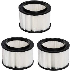 Tlily - 3Pcs 17810 Filter for Craftsman 3 to 4 Gallon General Purpose Vacuums,Replacement for Craftsman 9-17810 Cartridge Filter