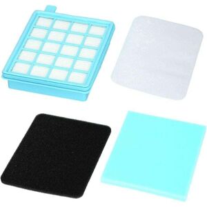DHKLFA 4 Pack Compatible Vacuum Cleaner Filters for Philips Power Pro Active/Compact, Alternative to Philips FC8470, FC8471, FC8472, FC8473, FC8630, FC8631,