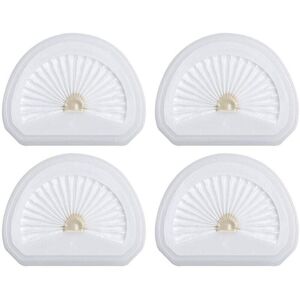 YMYNY 4-pack handheld vacuum cleaner filters, compatible with Black and Decker VLPF10 and Dustbuster HLVA315J HLVA320J00 N575266 replacement filter,