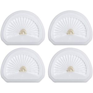 MEMKEY 4-Pack Handheld Vacuum Filters Compatible with Black and Decker VLPF10 Replacement Filter and Dustbuster Handheld Vacuum HLVA315J HLVA320J00 N575266