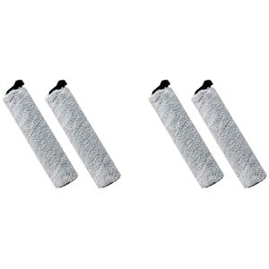 Tlily - 4 Pack Replacement Brush Roller for Tineco IFloor 3/ Floor One S3 Wet Dry Cordless Vacuum Cleaner Accessories