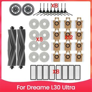 Tlily - 40PCS Vacuum Brush Filter Dust Bag and Mop Cloth Set for Parts