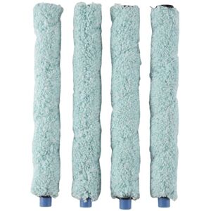 TLILY 4Pcs Floor Washing Robotic Cleaner Main Brush Replacement