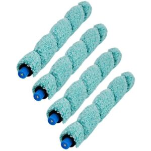 TLILY 4pcs Floor Washing Robotic Cleaner Main Brush Replacement for ilife W400 Floor Washing Robot Parts Accessories