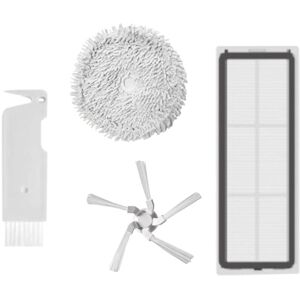 TLILY 4pcs Replacement Parts For Xiaomi Dreame W10/W10 Pro Robot Vacuum Cleaner Washable Hepa Filter Mop cloth Side Brush