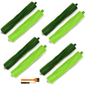 Tlily - 4Set Replacement for I7 I7+ I3 I3+I4 I6 I6+I8 I8+/Plus E5 E6 E7 i, e & j Series Vac Rubber Roller Brushes