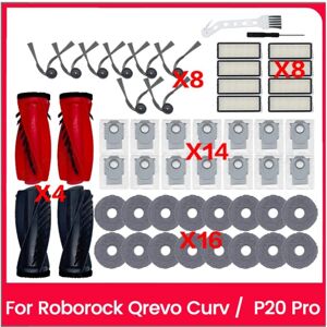 TLILY 52PCS Replacement Parts for Qrevo Curv /P20 Pro