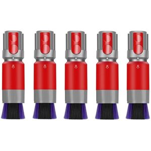 TLILY 5PCS for Dyson V7 V8 V10 V11 V15 Vacuum Cleaner Traceless Dust Removal Soft Brush Universal Suction Head Accessories