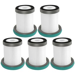 Tlily - 5PCS for Puppyoo Cyclone Cordless Vacuum Cleaner Home Handheld Stick T11 / T11 Pro Washable Hepa Filter Set Parts