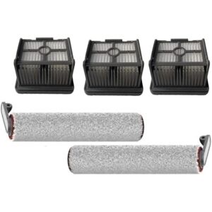 Tlily - 5Pcs Parts for Dreame H12 Pro Washing Floor Machine Vacuum Cleaner Accessories Washable Hepa Filter Main Roller Brush
