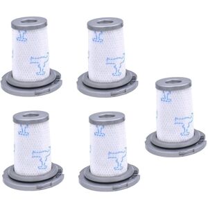 Tlily - 5PCS Washable hepa Filter for Tefal XForce Flex 8.60 Rod Vacuum Cleaners RH96 RH9638 for Rowenta ZR009006 Filters