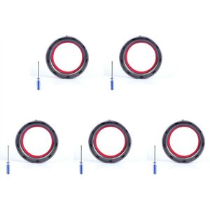 Tlily - 5X for Dyson V11 SV14 SV15 Vacuum Cleaner-Dust Bin Top Fixed Sealing Ring Replacement Attachment Spare Part Accessories
