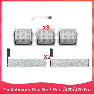 Tlily - 6PCS Roller Brush Hepa Filter for Wet Dry Vacuum Cleaner