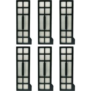 Tlily - 6Pcs Washable Filter for X10 Pro Omni Robot Vacuums Cleaner Replacement Accessories Hepa