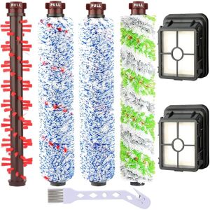 HÉLOISE 7Pcs Accessories for Bissell Crosswave 3 in 1 Vacuum Cleaner Replacement Brush Replacement Filter for Bissell CrossWave 1866 1868 1926 1785 Vacuum