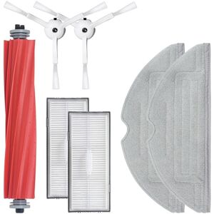 Tlily - 7Pcs Replacement Kit for Roborock G10S/G10S Pro/S7 maxv Ultra Robot Main Side Brush Filter Mop Cloth Vacuum Accessories