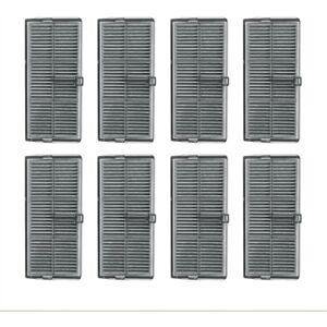 Tlily - 8Pcs hepa Filter for Xiaomi Dreame X30 / X30 Pro Robot Vacuums Cleaner Spare Parts Accessories