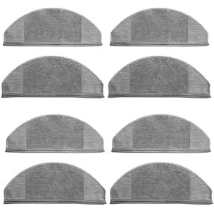 Tlily - 8pcs Replacement Parts Mop Cloth Pads for Eufy RoboVac X8 Robot Vacuum Cleaner Washable Mop Accessories