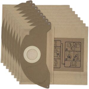 TLILY 8Pcs Vacuum Cleaner Paper Dust Bag for Karcher WD2.250 6.904-322 WD2200 A2004 A2054 A2024 WD2