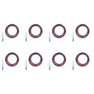 Tlily - 8X for Dyson V11 SV14 SV15 Vacuum Cleaner-Dust Bin Top Fixed Sealing Ring Replacement Attachment Spare Part Accessories
