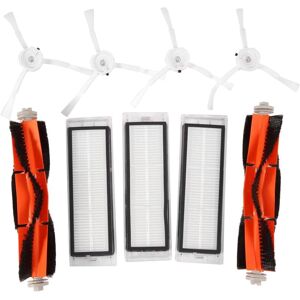 Tlily - 9-PACK filter hepa Side Brush main Brush for Xiaomi Roborock mi S50 S51 S55 S5 Xiaowa Vacuum Cleaner Spare Parts accessories