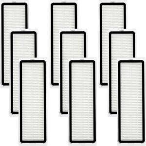 Tlily - 9Pcs for Dreame Bot L10 Plus / Z10 Pro / D10 plus Vacuum Cleaner hepa Filter Parts