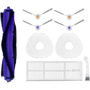 Tlily - 9Pcs Replacement Spare Parts for narwal J3 Robot Vacuum Cleaner hepa Filter Main Side Brush Mop Cloth Accessories