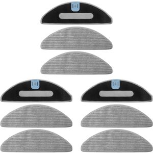 Tlily - 9PCS Washable Microfiber Mop Pads for iRobot Roomba Combo I5/I5+/J5/J5+ Robot Vacuum Cleaner Replacement Spare Parts