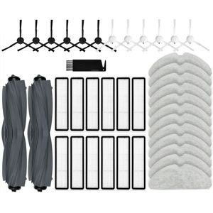 Tlily - Accessories Kit for Dreame Bot D10S / D10S Pro Robot Vacuum Cleaner Roller Main Side Brush Hepa Filter Mop Cloths Parts