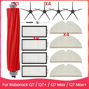Tlily - Accessories Kit for / + Max Max+ Robot Vacuum Parts Main Side Brush Hepa Filter Mop Cloth