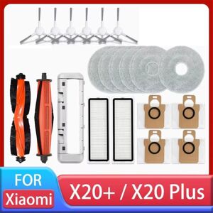 TLILY Accessories Kit for Robot Vacuum X20+ Side Brush & Filter