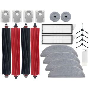 Tlily - Accessories Kit for Xiaomi Roborock S8 MaxV Ultra Robot Vacuum Cleaner Roller Side Brush Filter Mop Cloth Dust Bags