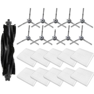 Tlily - Accessory Kit for Clean L50, L50, L60, L60 Hybrid Vacuum Cleaner, Parts, Roller Side Brush, Hepa Filter - 21 Pieces
