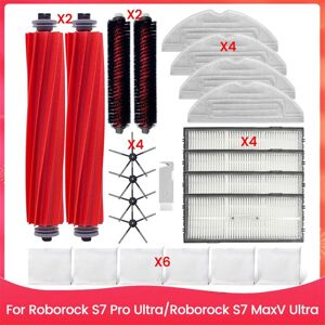 Tlily - Accessory Kit For S7 Pro Main Side Brushes hepa Filters