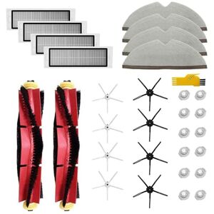 Tlily - Accessory Kit for Xiaomi Roborock S6 MaxV S6 Pure S5 Max S6 S50 E25 E20 E35 Replacement Parts for Robot Vacuum Cleaner