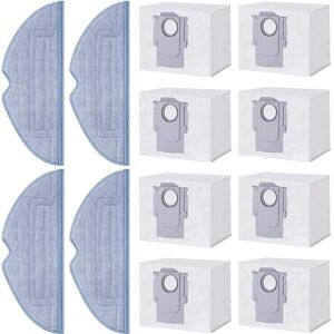 Tlily - Accessory Set for Roborock S7 MaxV Ultra / S7 Pro Ultra,Dust Bags, Replacement Parts Robot Vacuum Cleaner Accessories
